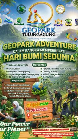 Photo by Geopark Tulungagung on April 07, 2026.